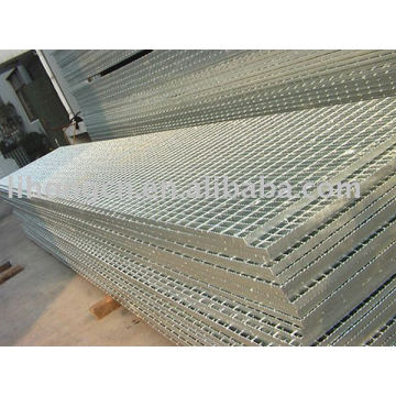 Grade de aço galvanizado elétrico, grades de barras galvanizadas a quente, Grelha galvanizada